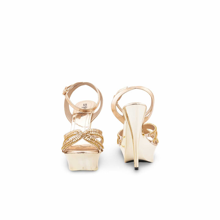 Golden Bridal Sandal FN6262