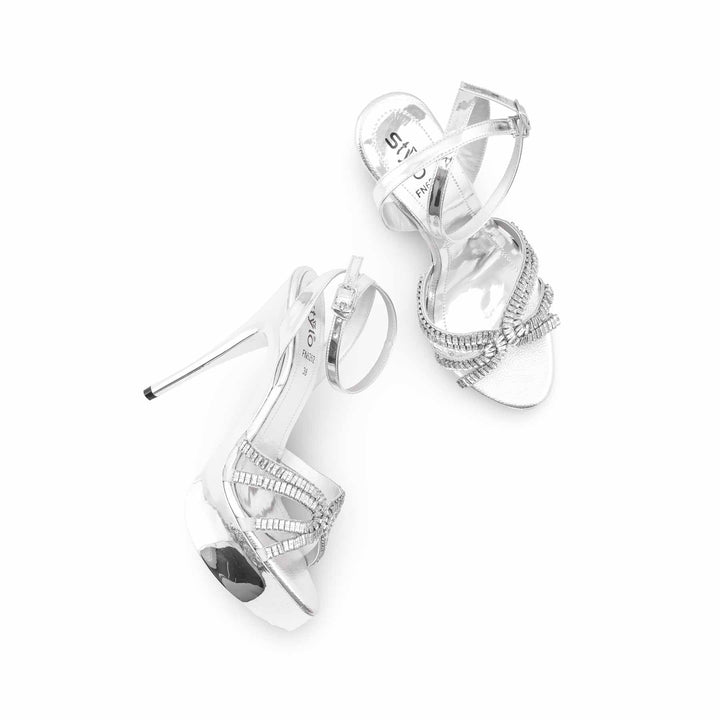 Silver Bridal Sandal FN6262