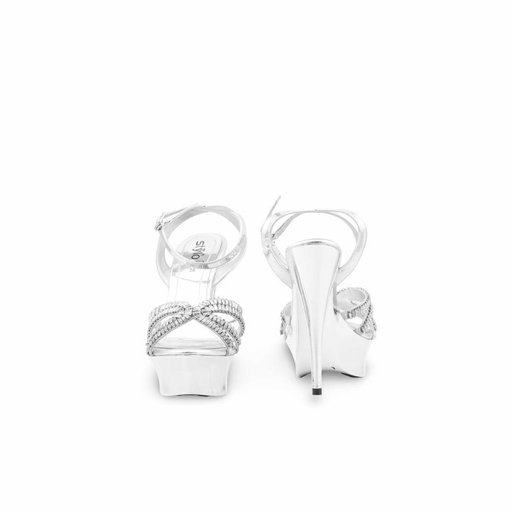 Silver Bridal Sandal FN6262