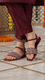 Maroon Fancy Sandal For Ladies FN6278