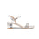 Silver Fancy Sandal For Ladies FN6279
