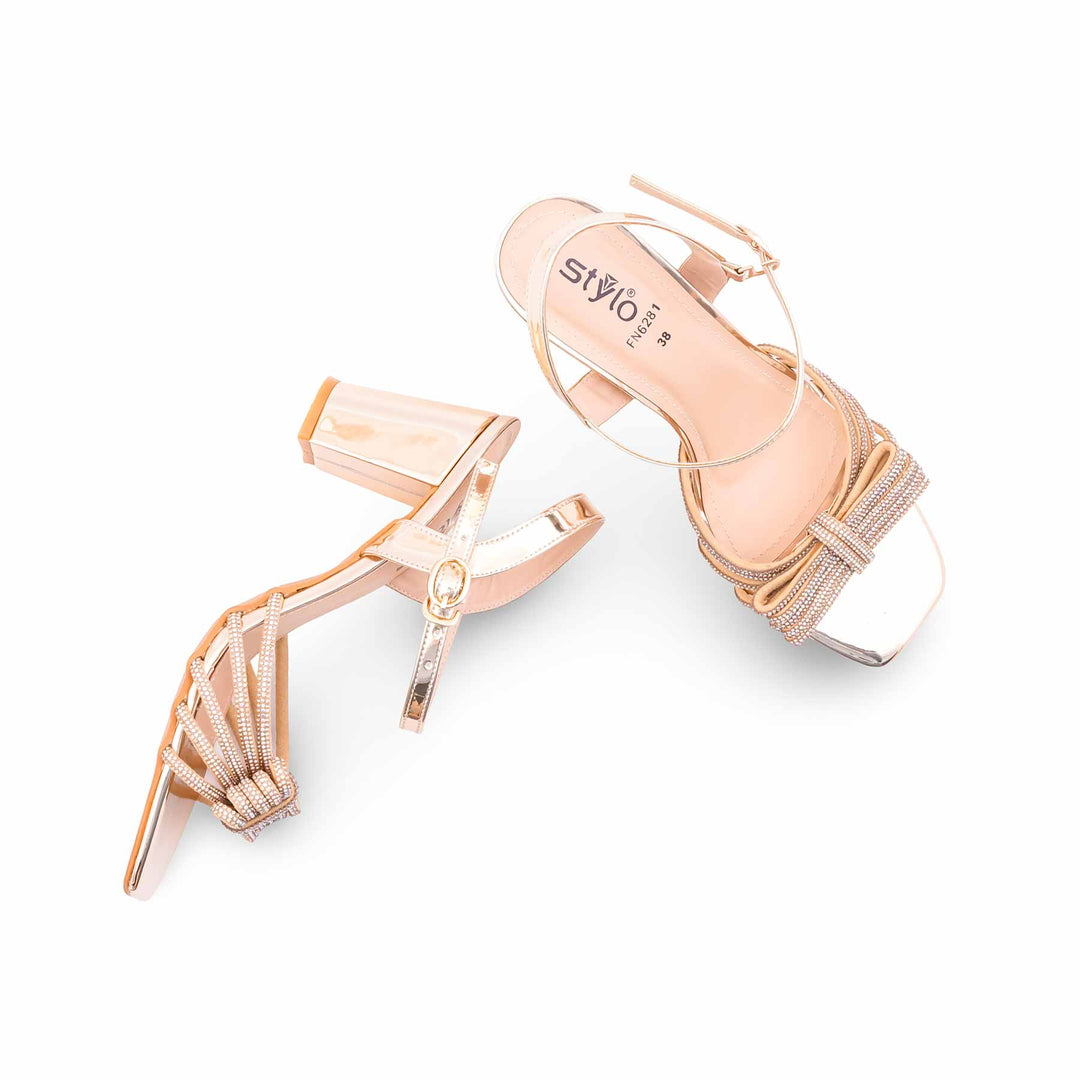 Golden Fancy Women Sandal FN6281