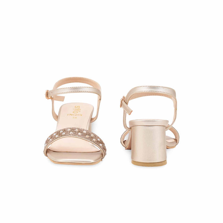 Golden Fancy Women Sandal FN6289