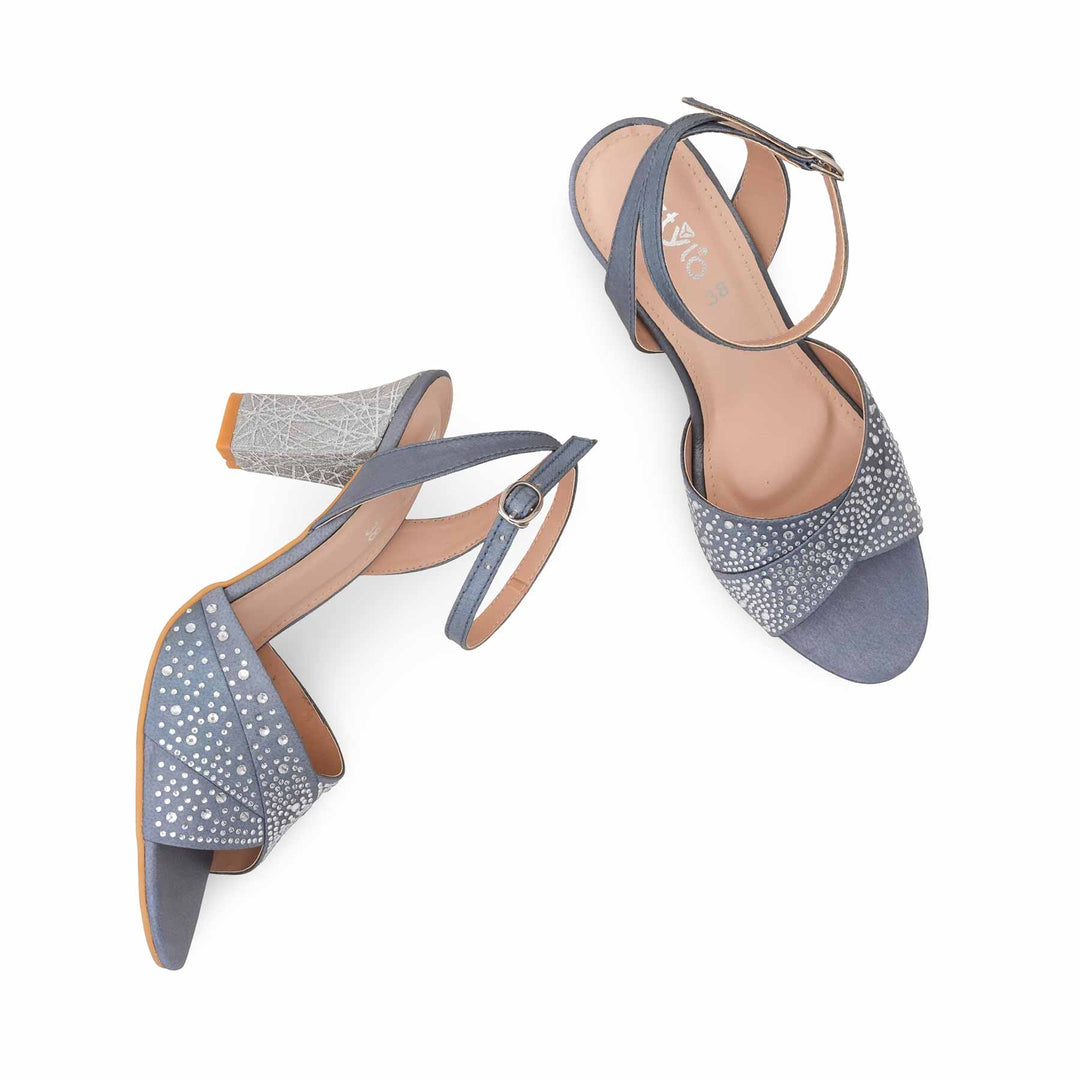 Grey Fancy Women Sandal FN6294
