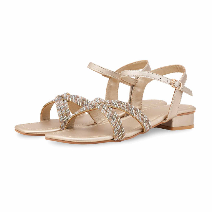 Golden Fancy Women Sandal FN6302