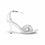 Silver Fancy Sandal For Women FN6310