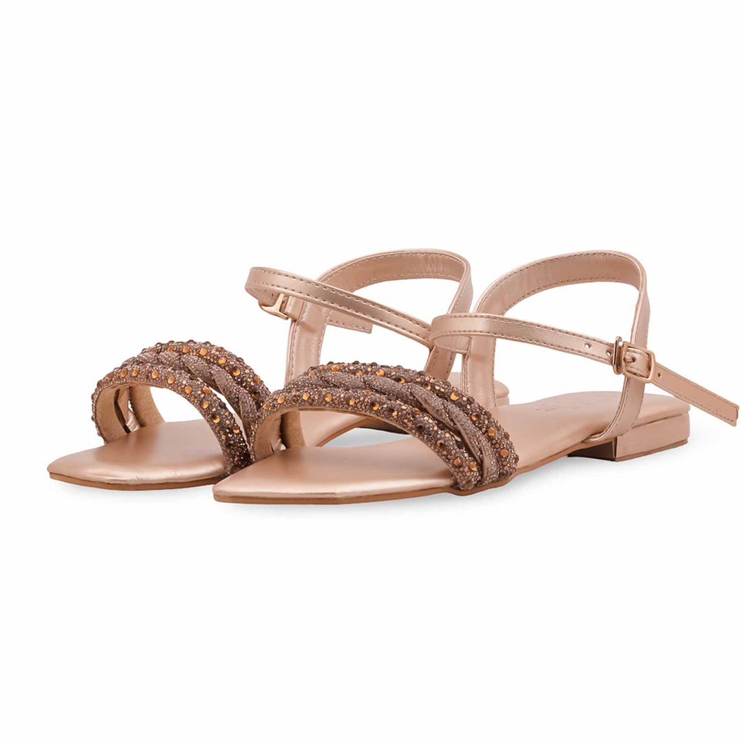 Golden Fancy Women Sandal FN6313