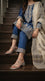Silver Fancy Sandal For Women FN6437