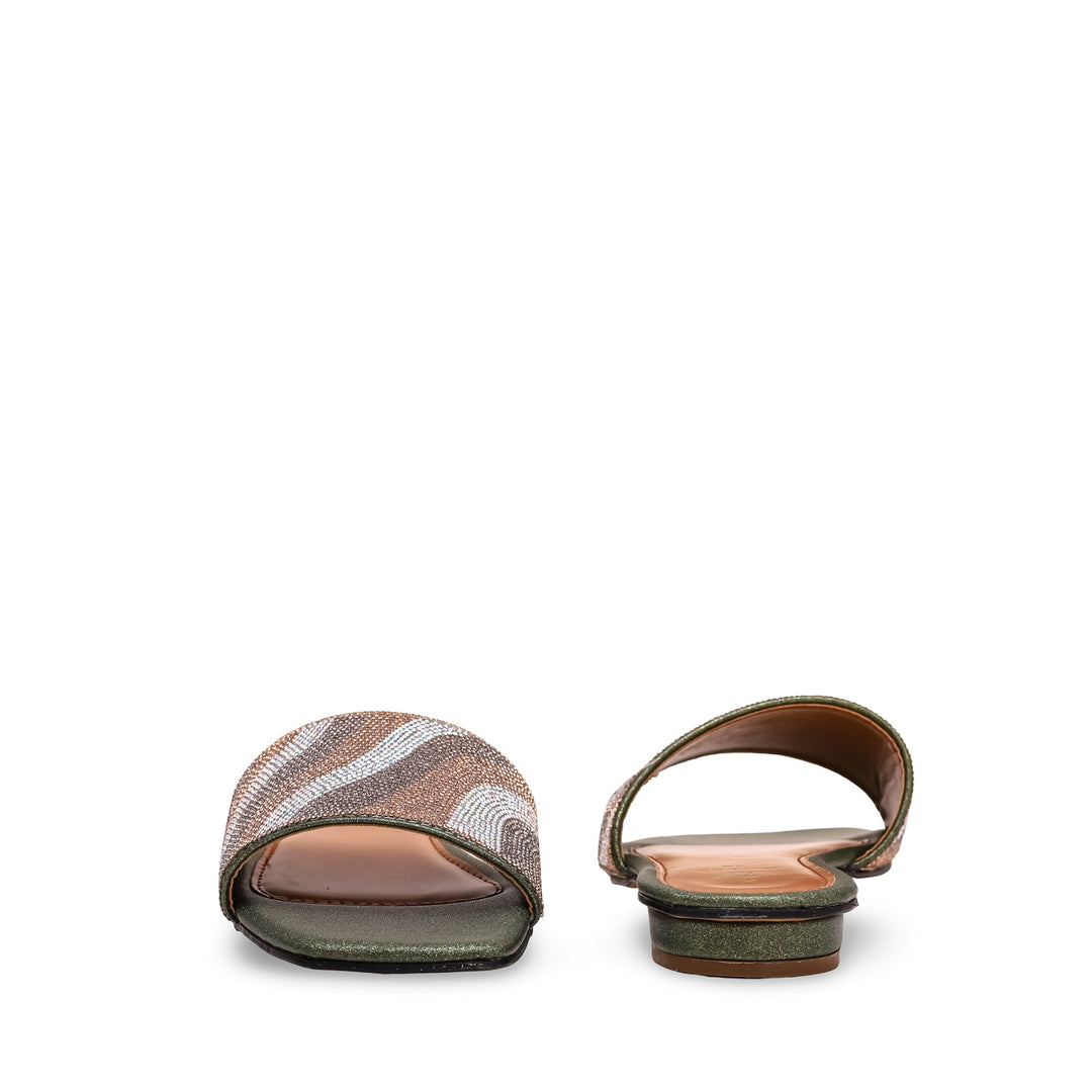 Olive Fancy Slipper FN7802