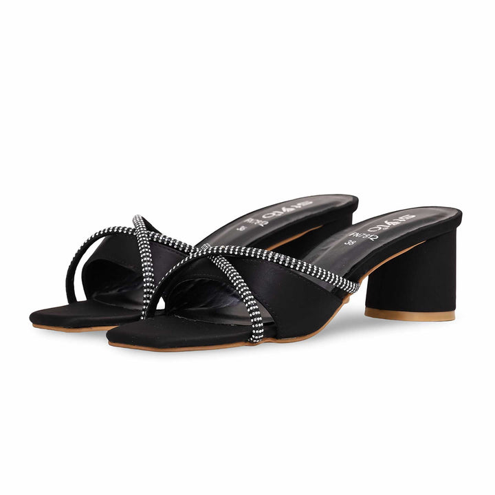 Black Fancy Slipper FN7812