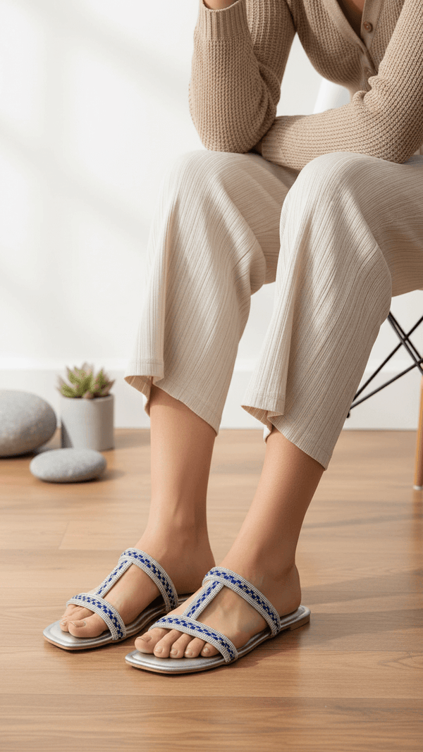 Silver Fancy Slipper FN7822