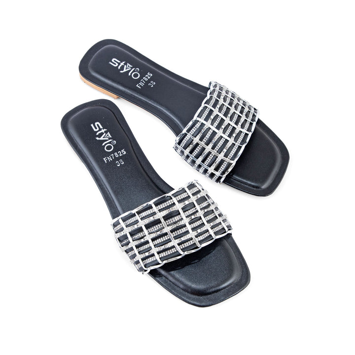 Black Fancy Slipper FN7825