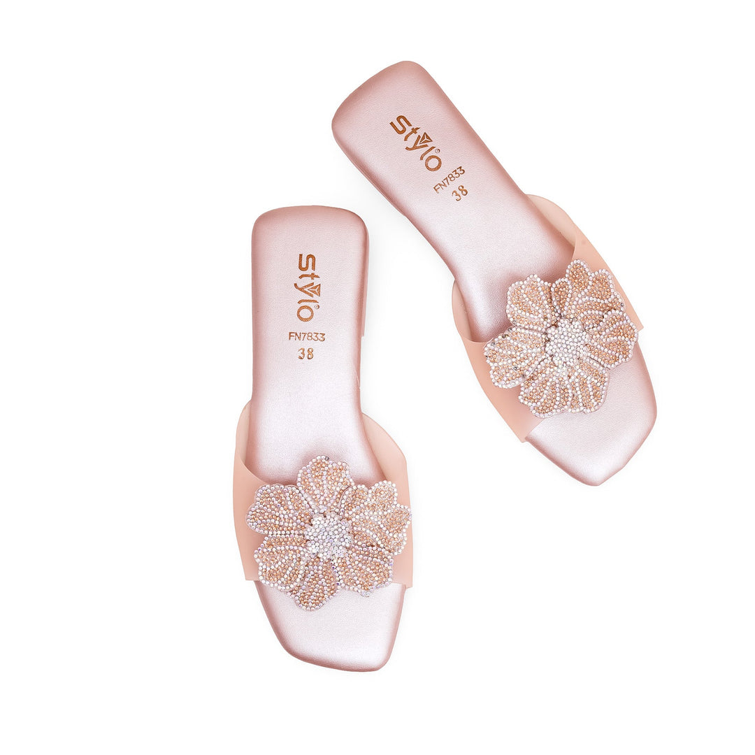 Peach Fancy Slipper FN7833