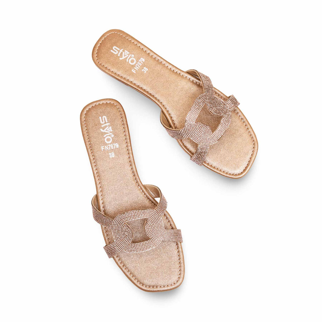 Brown Fancy Chappal FN7879