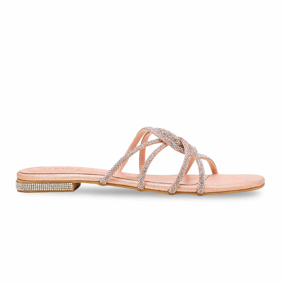 Peach Fancy Chappal FN7882