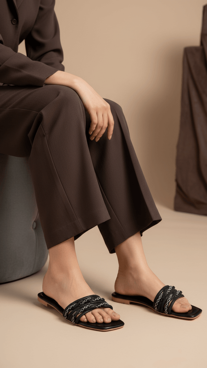 Black Fancy Slipper FN7891