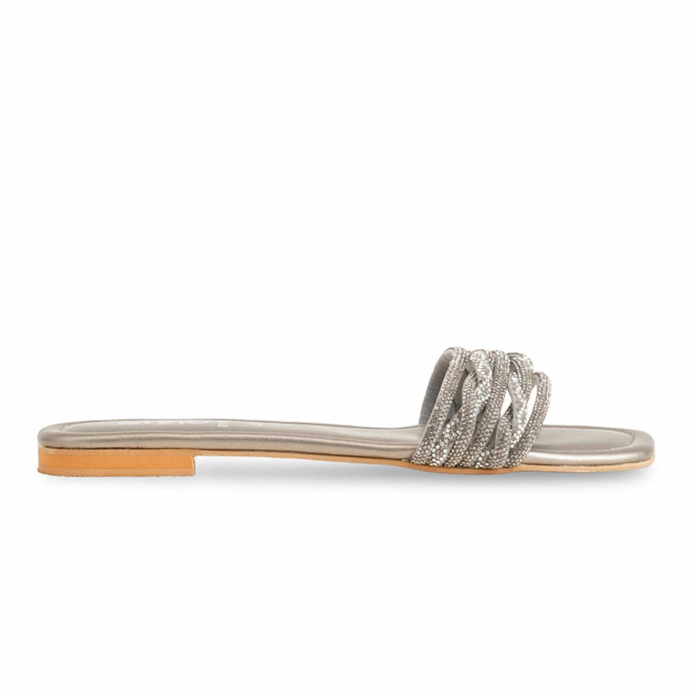 Grey Fancy Slipper FN7891