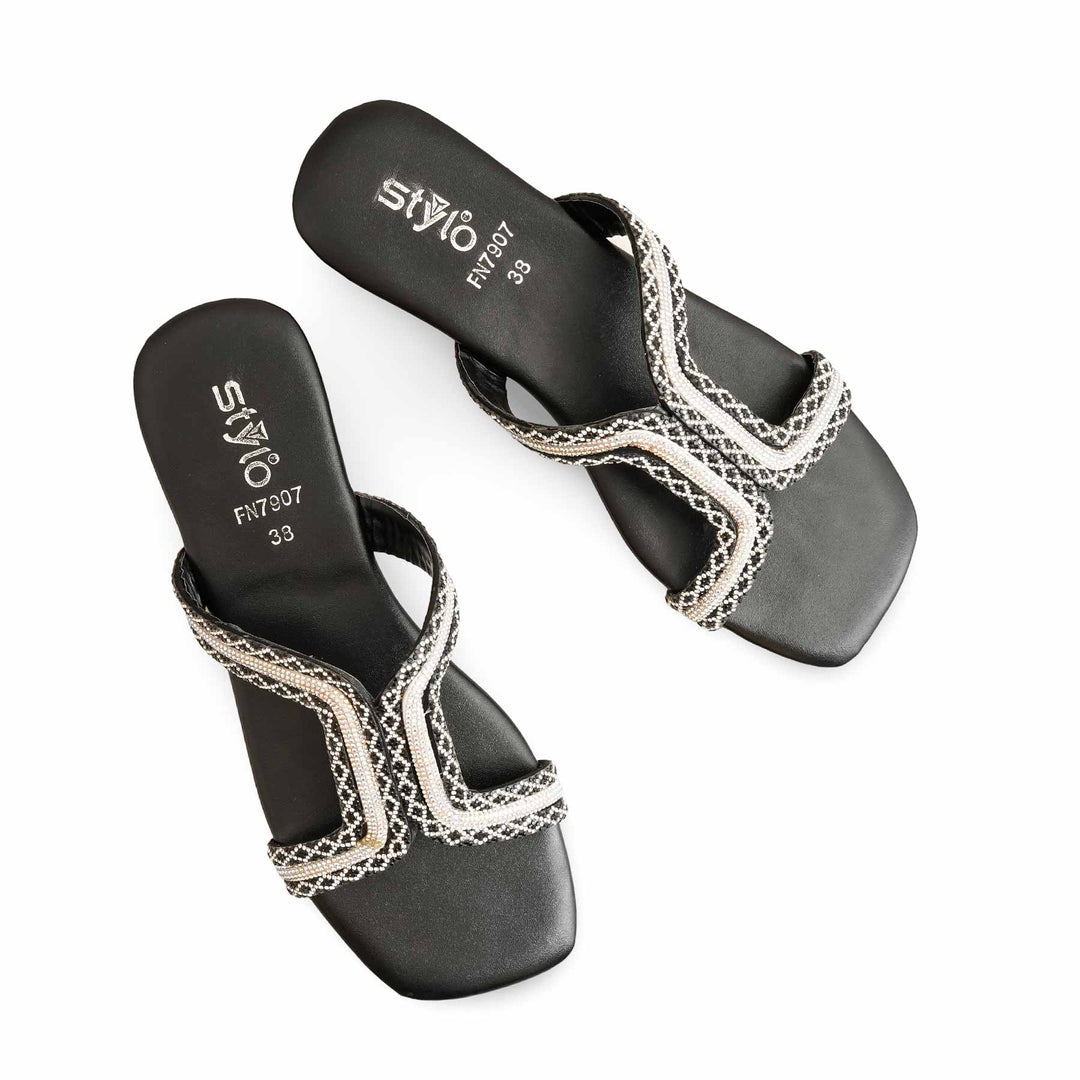 Black Fancy Slipper FN7907