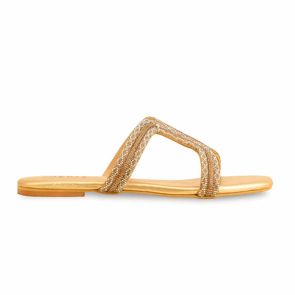 Golden Fancy Slipper FN7907