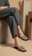 Black Fancy Women Slipper FN7908