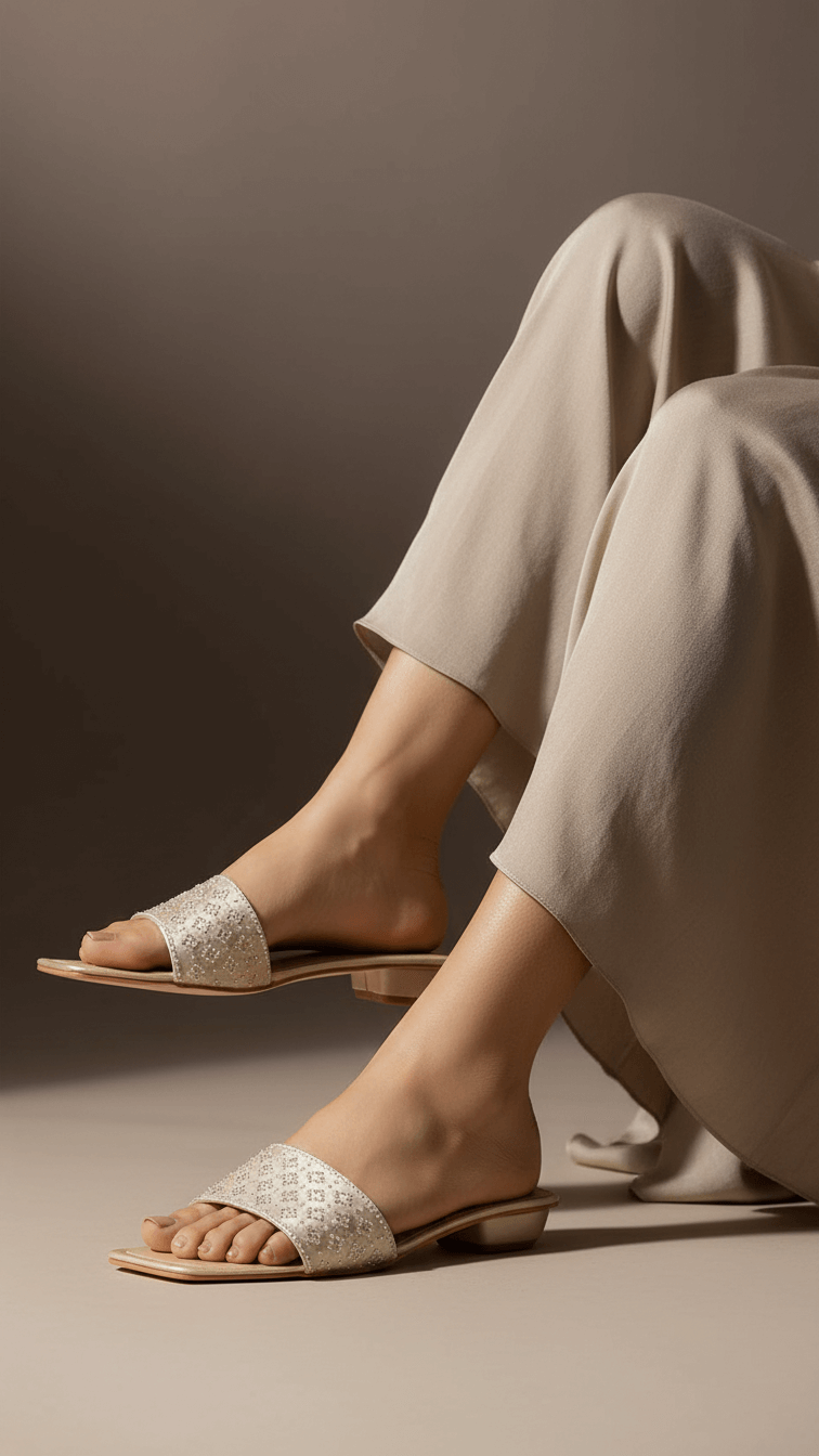 Golden Fancy Slipper FN7910