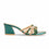 Green Fancy Slipper For Ladies FN7915