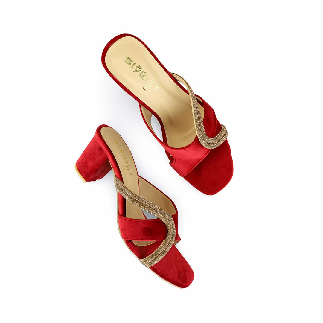 Maroon Fancy Slipper FN7916