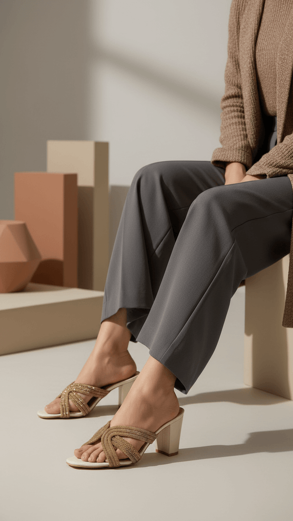 Golden Fancy Slipper FN7919