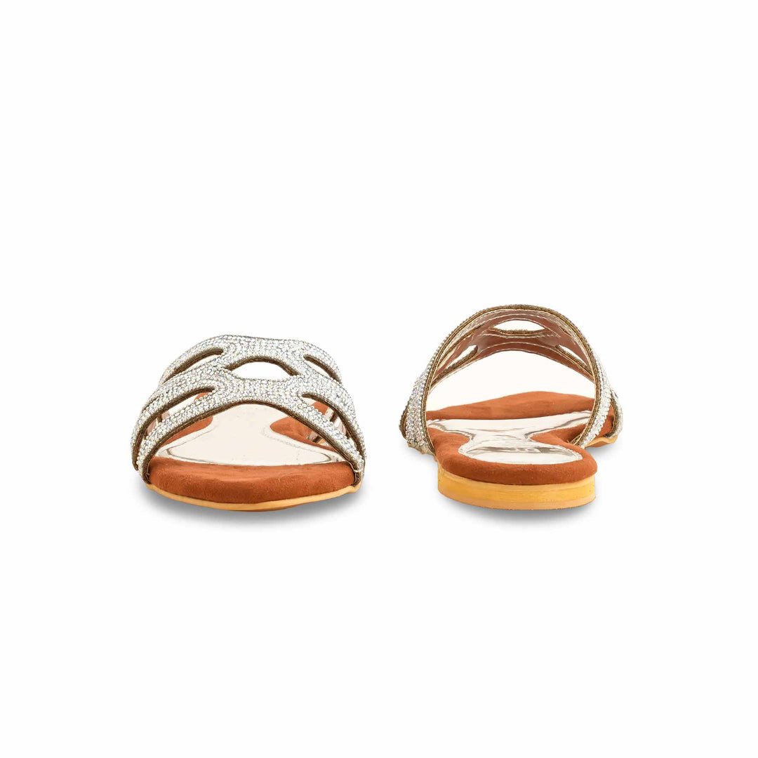 Coffee Fancy Slipper For Ladies FN7932