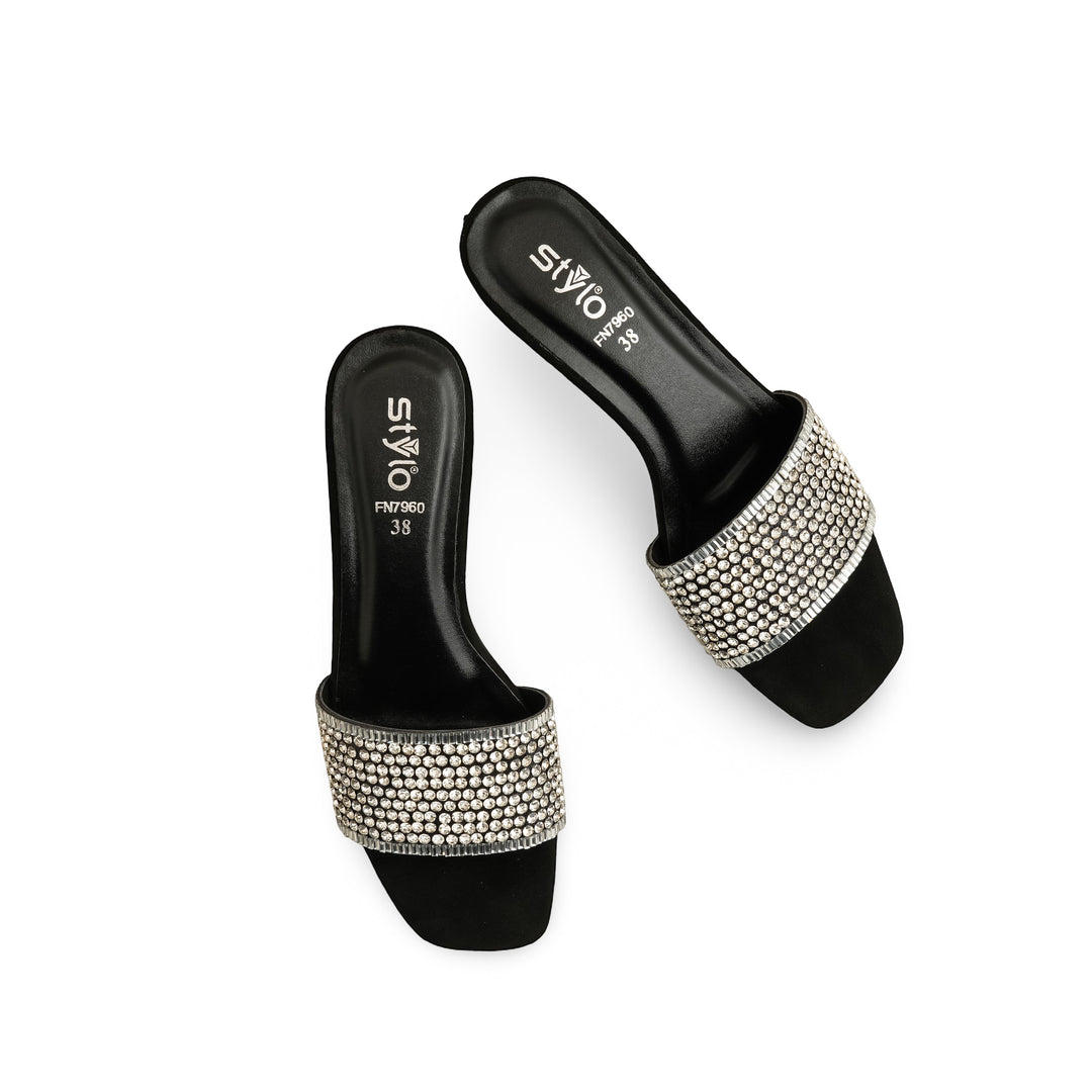 Black Fancy Slipper FN7960