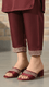 Maroon Fancy Slipper FN7978