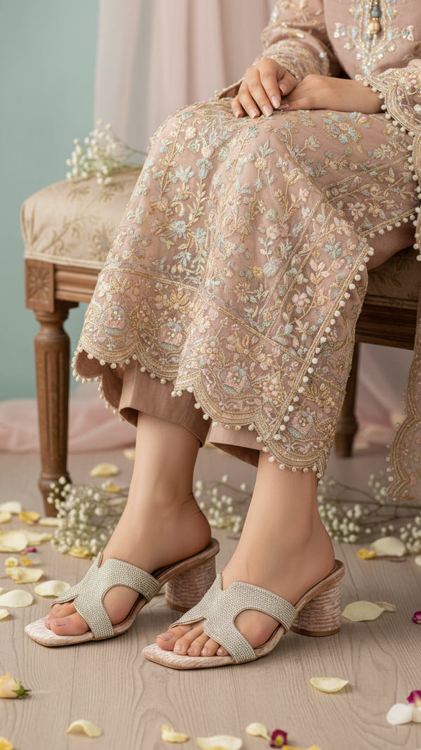 Golden Fancy Women Slipper FN7983