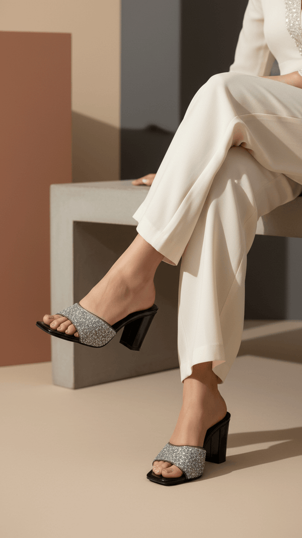 Black Fancy Slipper FN7996