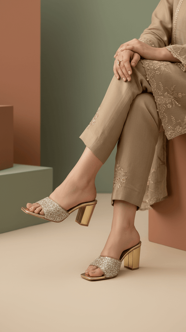 Golden Fancy Slipper FN7996