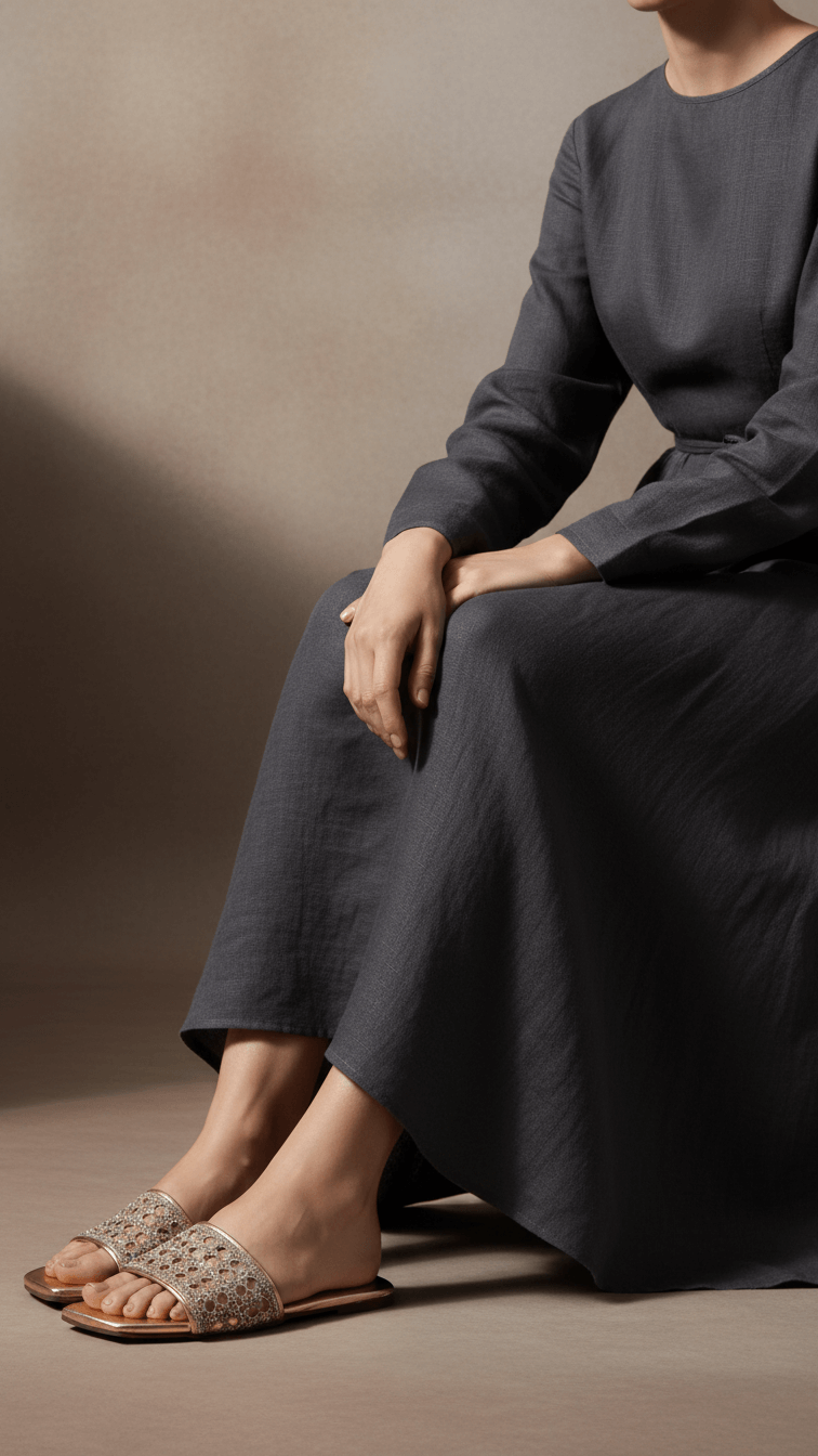 Peach Fancy Slipper FN7997