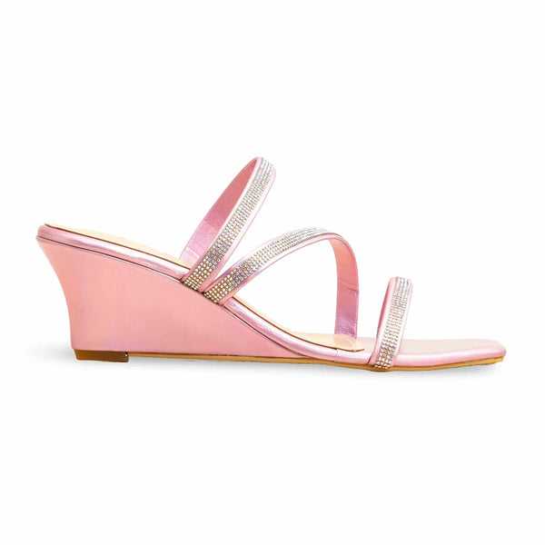 Pink Fancy Slipper For Women FN7999