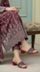 Maroon Fancy Slipper For Ladies FN8001