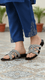 Black Fancy Slipper For Women FN8003