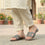 Grey Fancy Women Slipper FN8010