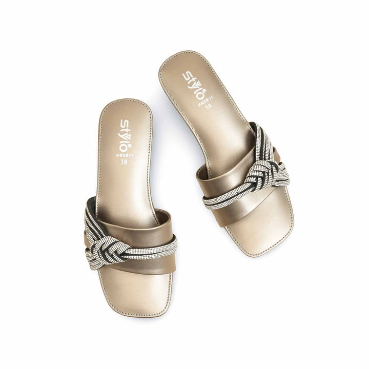 Grey Fancy Slipper FN8011