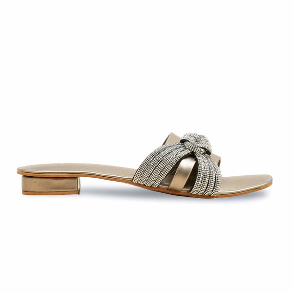 Grey Fancy Slipper FN8011