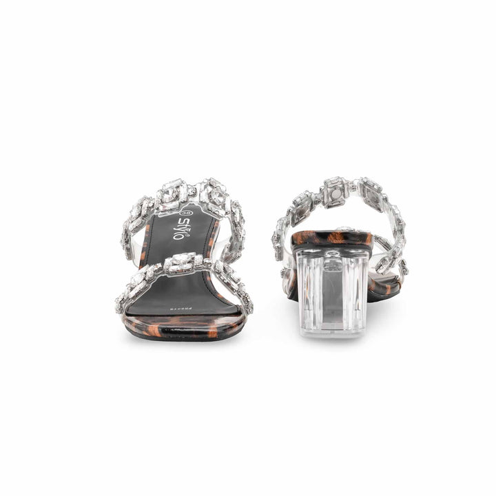 Black Fancy Women Slipper FN8019