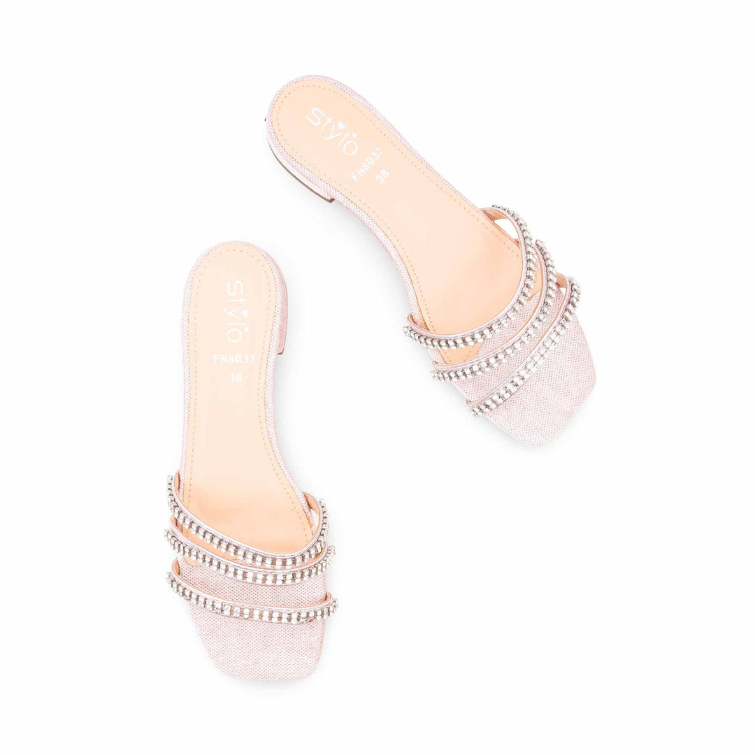 Pink Fancy Slipper For Women FN8037