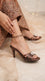 Copper Fancy Sandal For Women FN8046