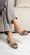Grey Fancy Slipper For Women FN8075