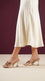 Golden Fancy Slipper For Ladies FN8076