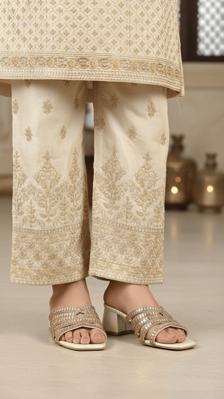 Golden Fancy Women Slipper FN8079