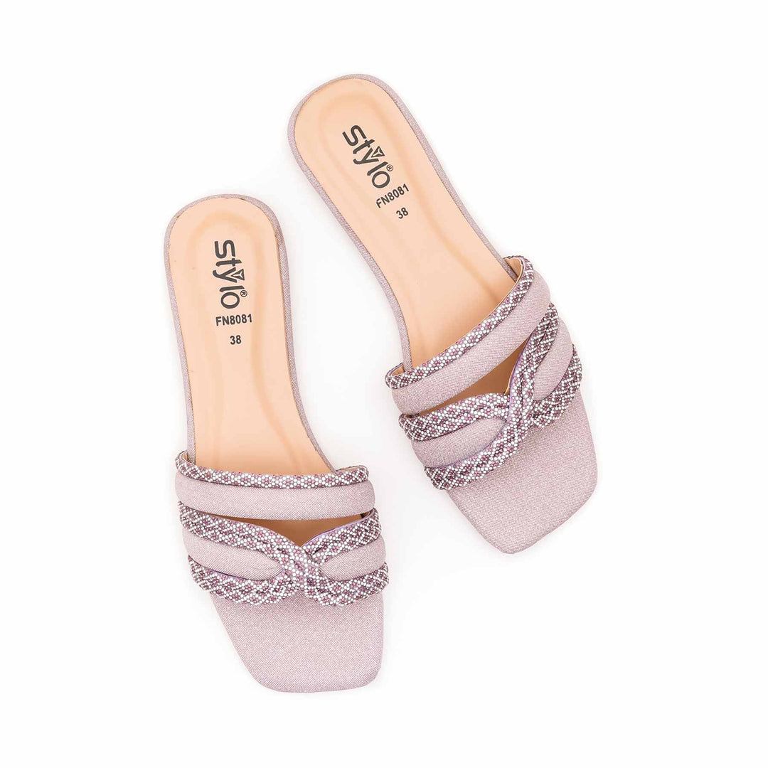 Pink Fancy Slipper For Women FN8081