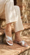 Silver Fancy Women Slipper FN8100