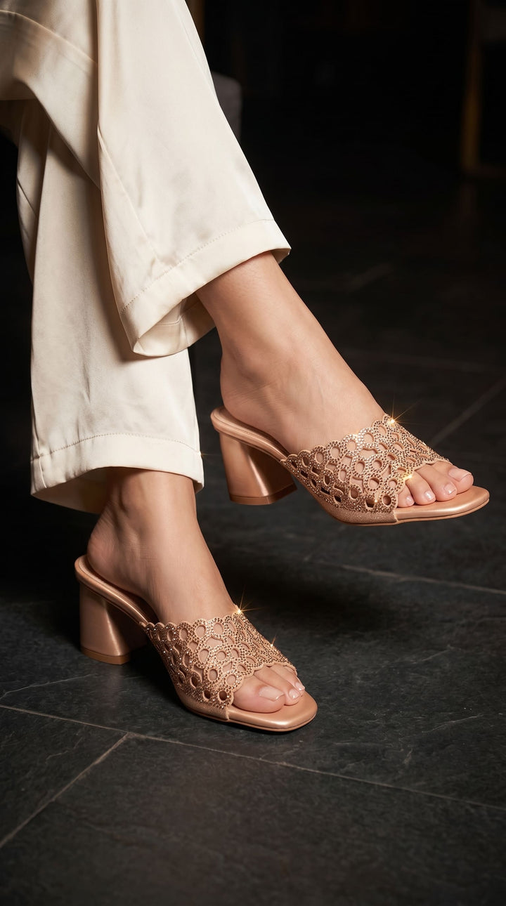 Golden Fancy Women Slipper FN8105